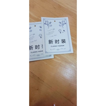 1000c thẻ bài(tag) Classic fashion