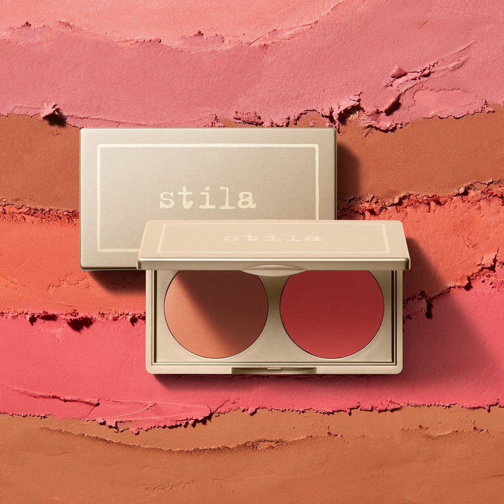 Bảng má hồng Stila Putty Blush/Bronzer Duo Bronzed Lillium [Nika Cosmetics]