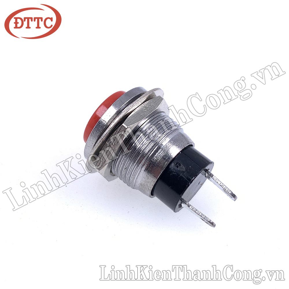 Nút Nhấn Nhả DS-318 12mm Xanh Đỏ