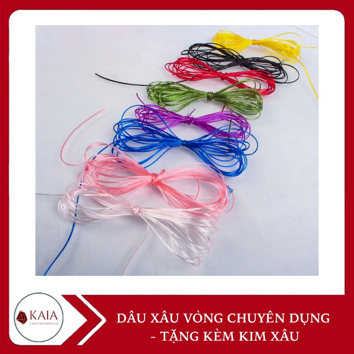 Dây xâu vòng chuỗi - vòng hạt chuyên dụng - Tặng kèm kim xâu vòng tay chuỗi hạt - KAIA