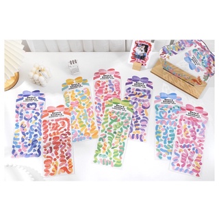 Stickers ruy băng_trang trí top,card