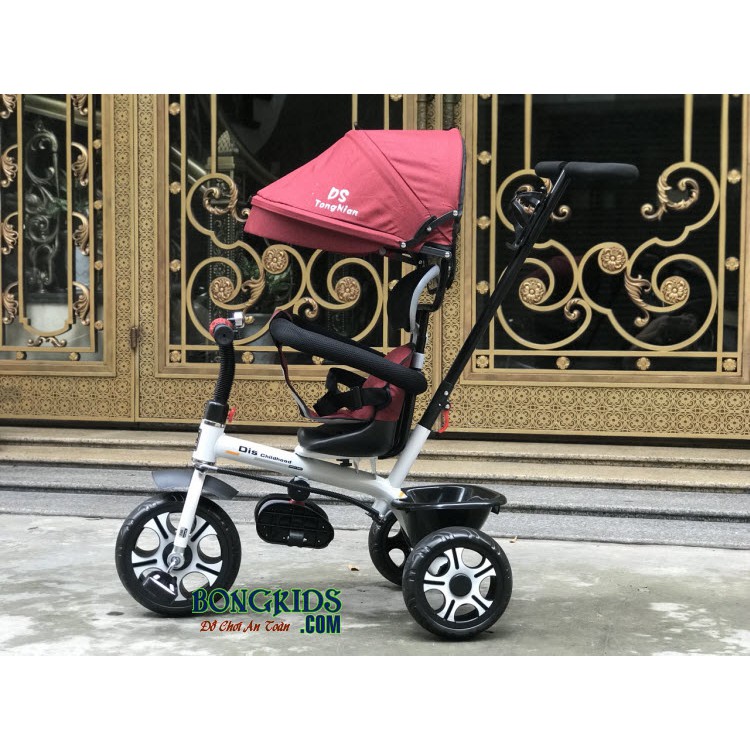 Xe đạp 3 bánh có cần đẩy cho bé từ 7 tháng tuổi DS138