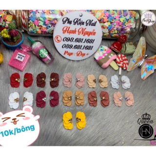 Hoa bột : Hoa Nửa bột Mỹ Lì đẹp 10.000 1 bông - Set 2 bông=20.000