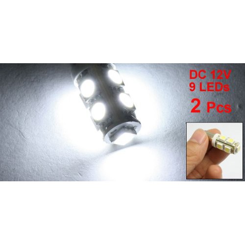 2 Bóng Đèn Led Ba9S 5050 9 Smd Cho Xe Hơi