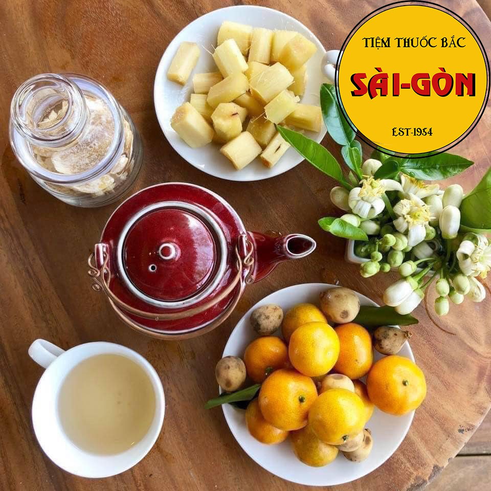 [Sỉ 1kg] Trà Xanh Ướp Hoa Bưởi