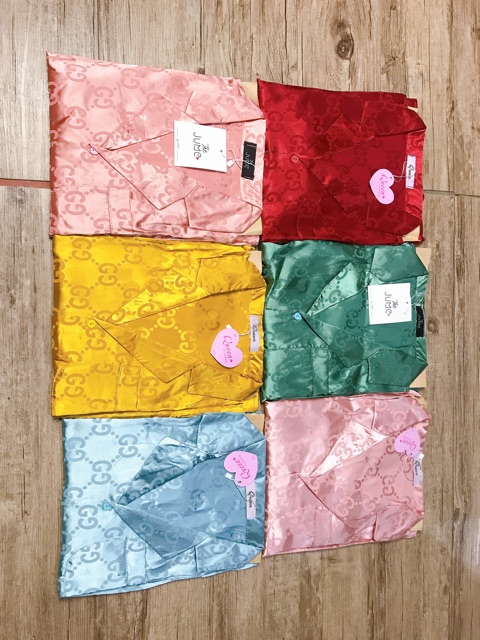 Bộ gấm áo cộc quần dài cao cấp 🔆🔆 | BigBuy360 - bigbuy360.vn