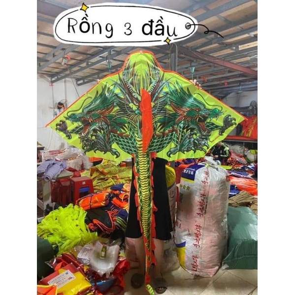 Diều phượng hoàng lửa 5 đuôi,Phụng màu 4,5 đuôi, Rồng 3 đầu, Cá Mập, Chim Ưng , thần điêu...