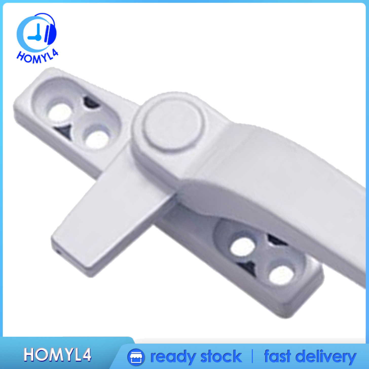 [CAMILA]2pcs Window Handle with Locks Handle Key Locking for Double Glazing Door Turning