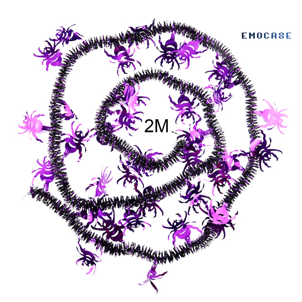 Vòng Hoa 200cm Bắt Mắt Trang Trí Halloween