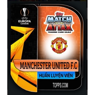 1 set thẻ cầu thủ insert Manchester United (10 thẻ)