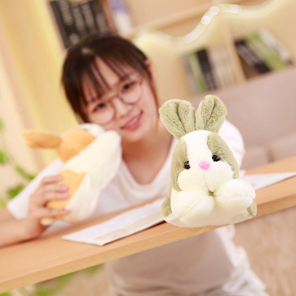 Thỏ Nhồi Bông Đang Ngủ Hoạt Hình 4 Màu Tùy Chọn Trang Trí Nhà Cửa