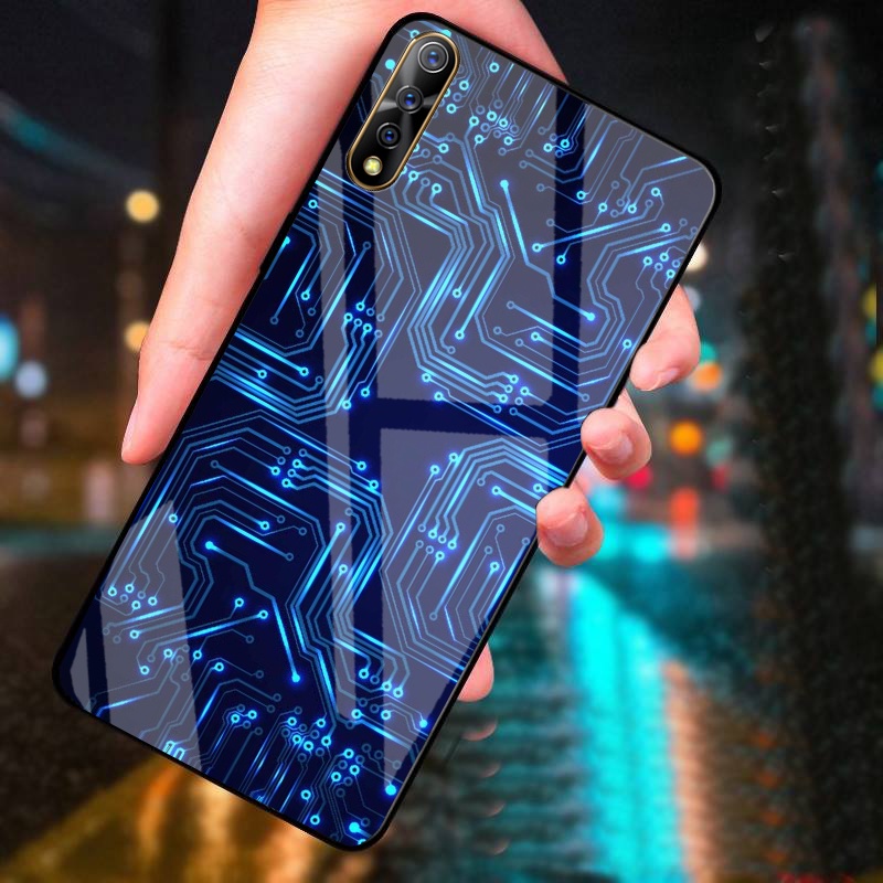 Ốp Lưng VIVO S1, S1 PRO mặt kính cường lực cao cấp thiết kế riêng