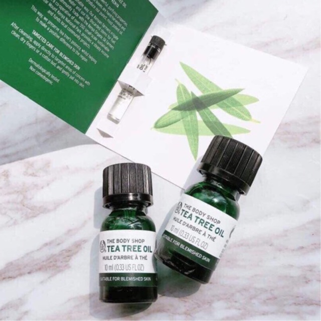 Tinh dầu trà tràm tea tree oil trị mụn