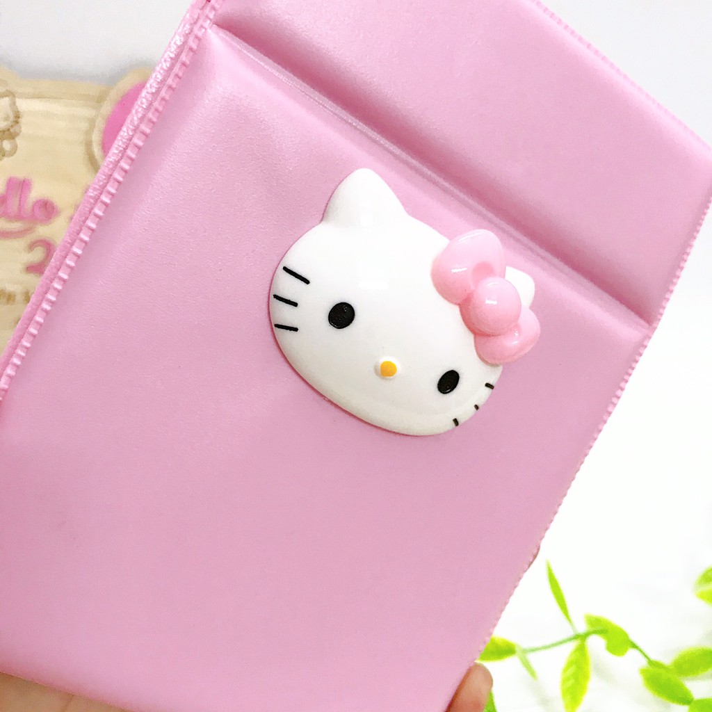 Gương trang điểm có thể gấp gọn hình chữ nhật để bàn Hello Kitty ☘☘