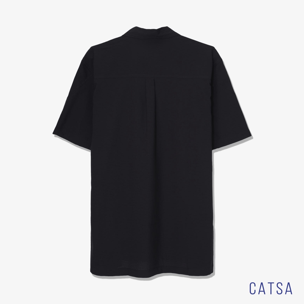 Áo sơ mi nam tay ngắn chất vải kaki mềm mại, thoáng mát, năng động CATSA ASN186