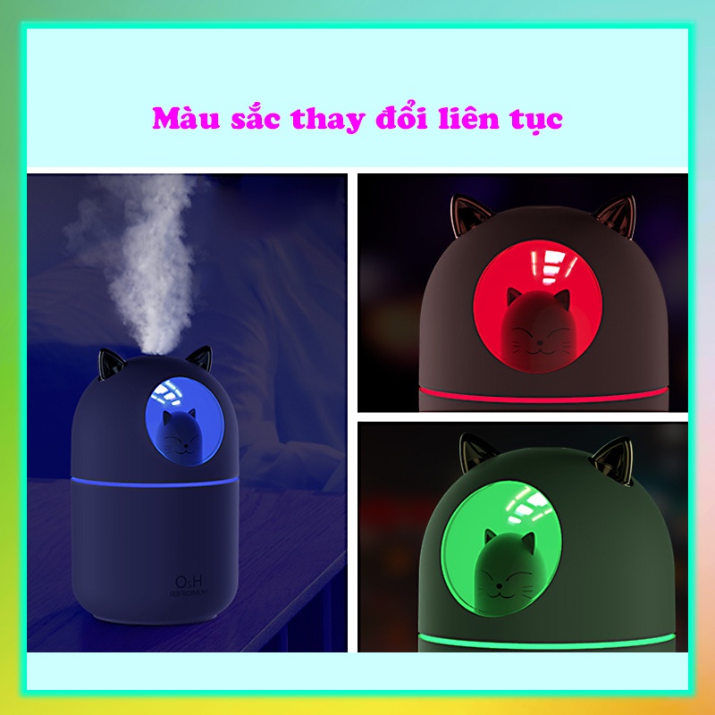 Máy phun sương tạo ẩm không khí xông tinh dầu MengMao AH3