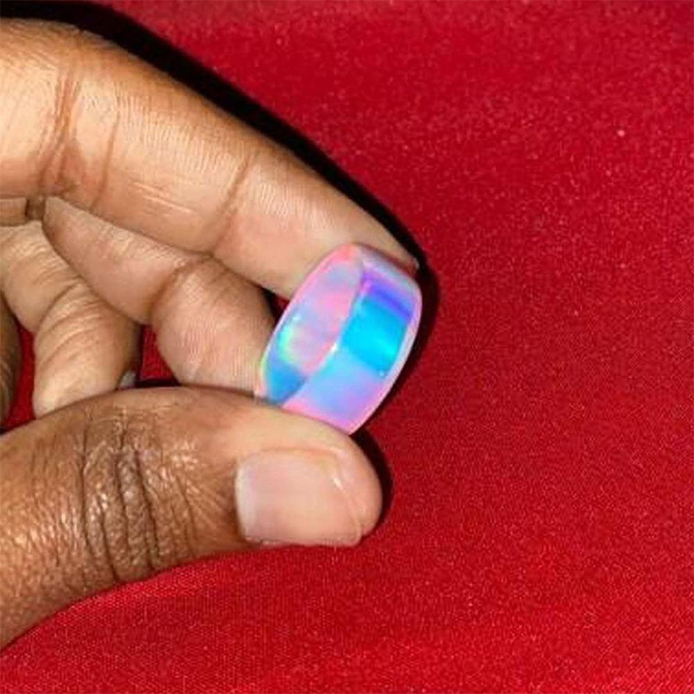 Nhẫn Đeo Tay Đính Đá Opal Màu Xanh Dương Thời Trang Mùa Hè Dành Cho Nam Và Nữ