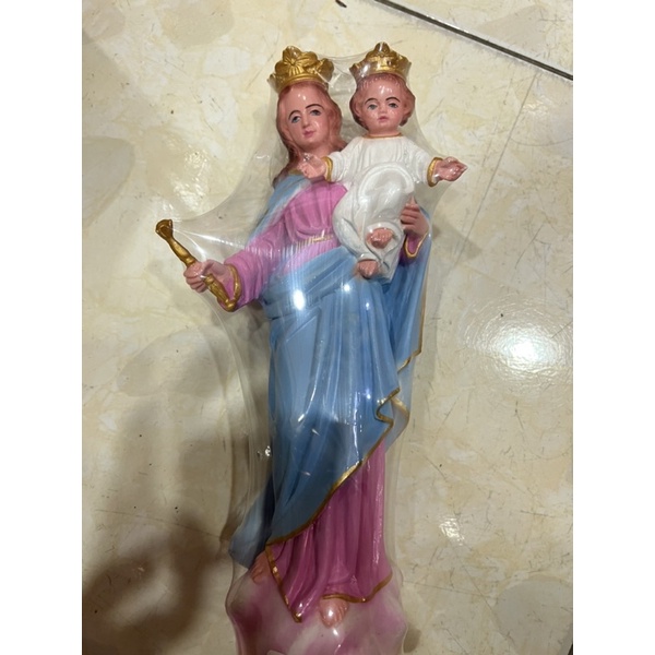 Tượng công giáo- Tượng đức mẹ phù hộ cao 30cm