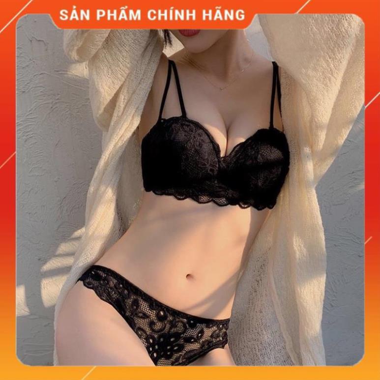 Áo Ngực Ren 2 Dây Trong 1, Áo Lót Nữ Kiểu Mới Ren Đẹp Tinh Tế 0779