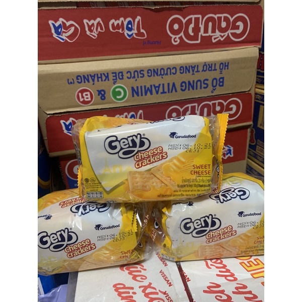 Bánh cracker phô mai Gery gói 100g
