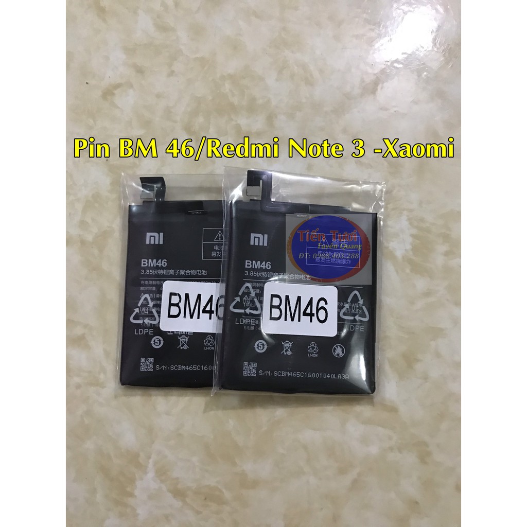 Pin BM 46 -Redmi Note 3 Xiaomi