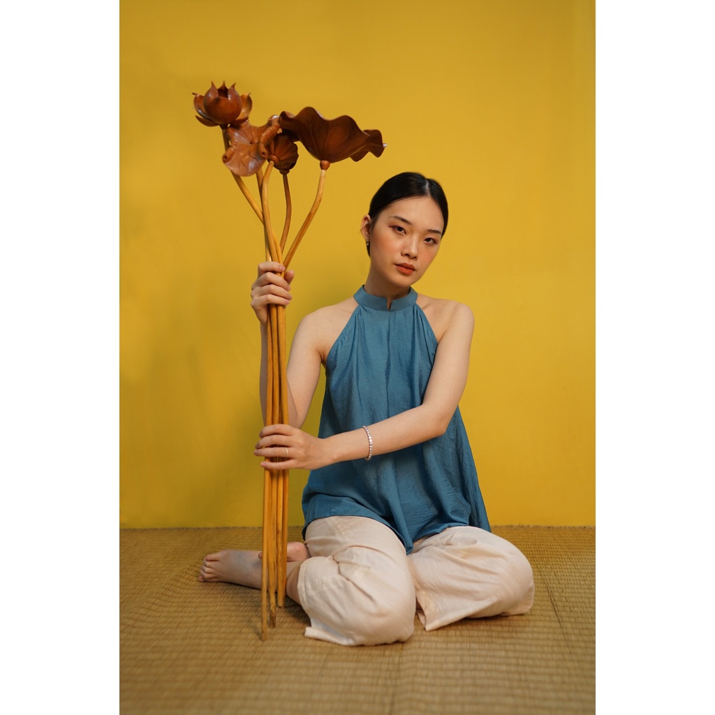 Áo yếm trụ Diên Vĩ_linen