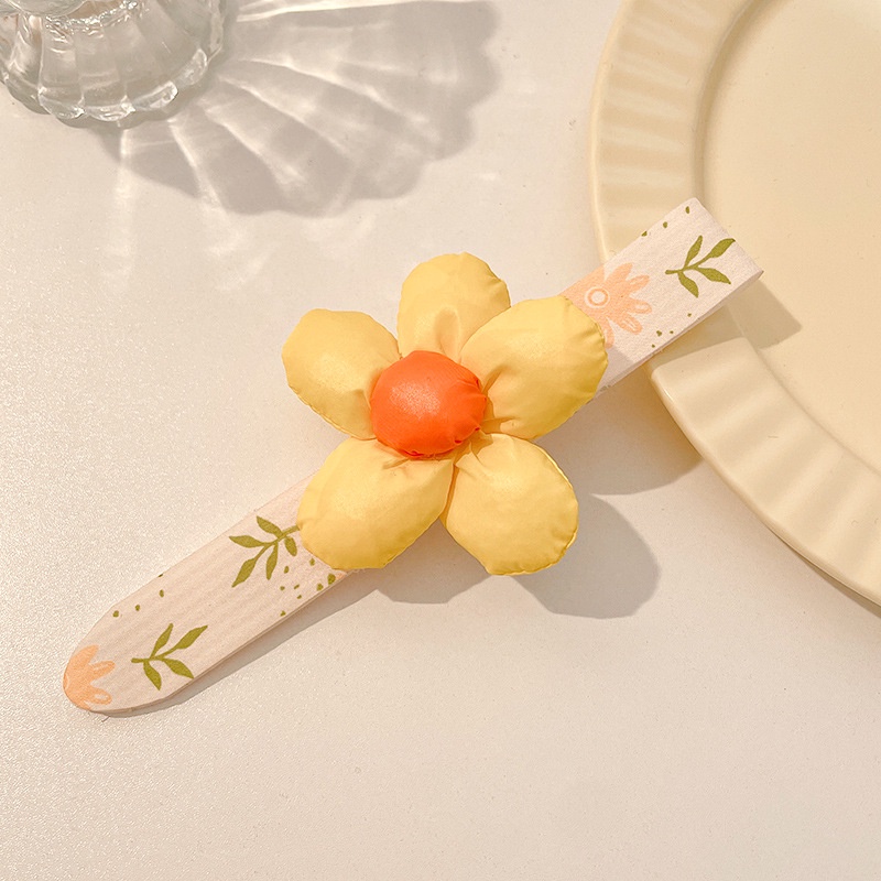 Kẹp Tóc Hình Bông Hoa Thời Trang Hàn Quốc Cho Bé Gái 2022