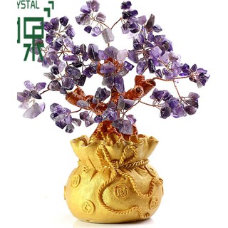 Cây thần tài may mắn trang trí bàn phòng khách