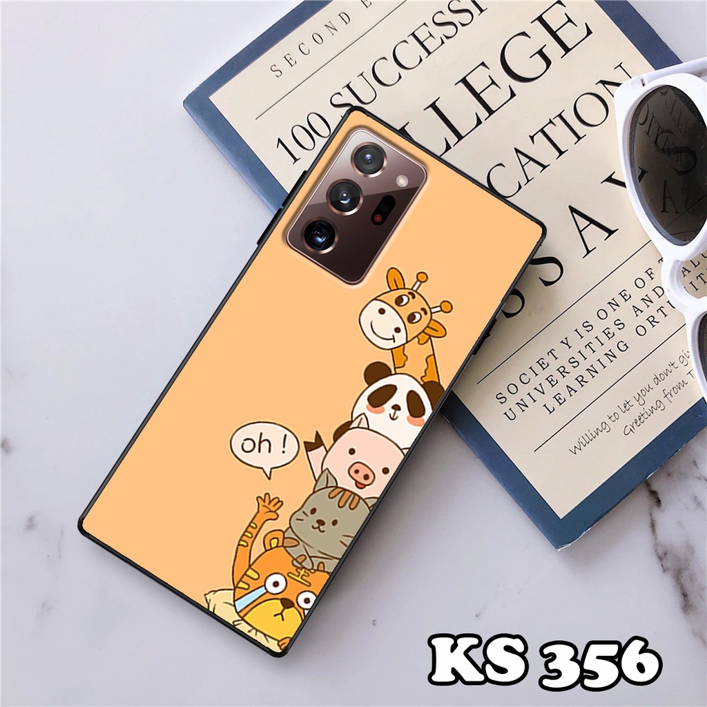 Ốp lưng Samsung Note 20 - Samsung Note 20 Plus - Samsung Note 20 Ultra - Ốp in hình Cat&amp;Bear đáng yêu - Chất liệu TPU