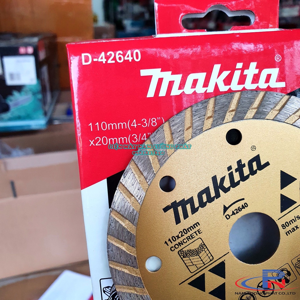 Lưỡi cắt gạch, cắt tường 110mm Makita D-42640
