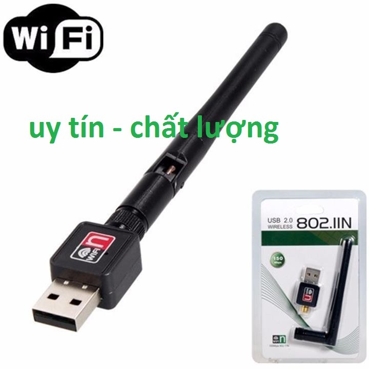 USB thu wifi 802.11n Hàng Loại 1 Có AnTen - Có Kho Hàng Tp.HCM