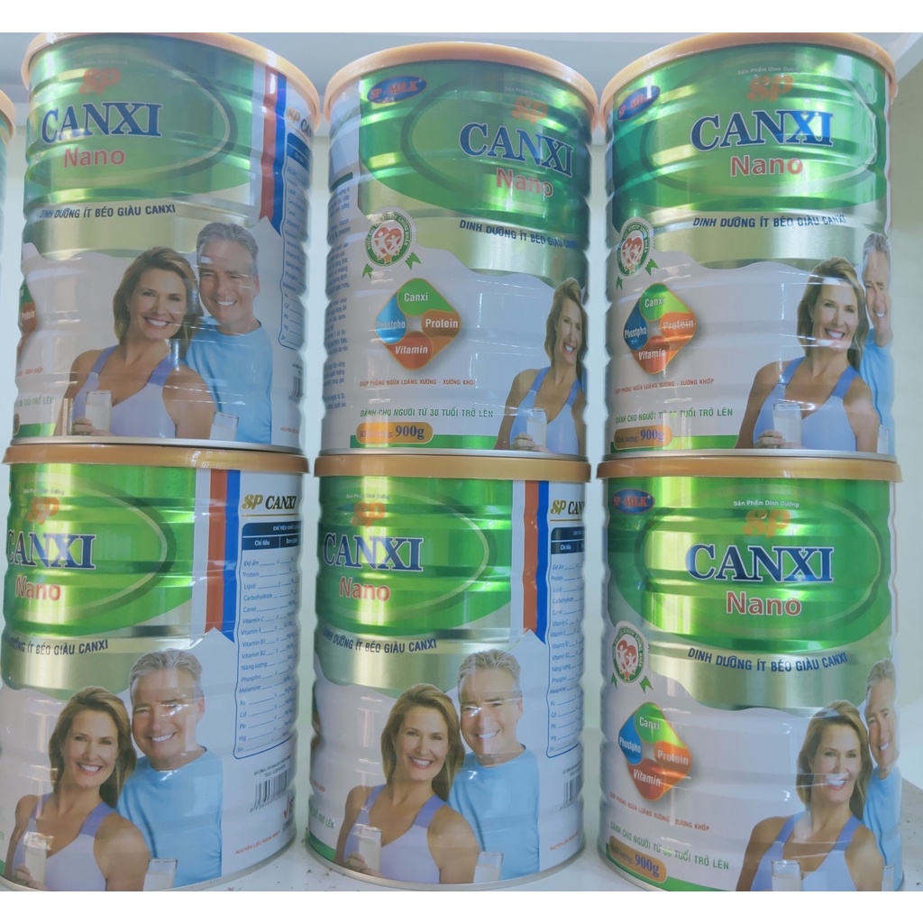 Sữa Canxi Nano-900G Bổ xung canxi,phòng loãng xương,phòng tiểu đường