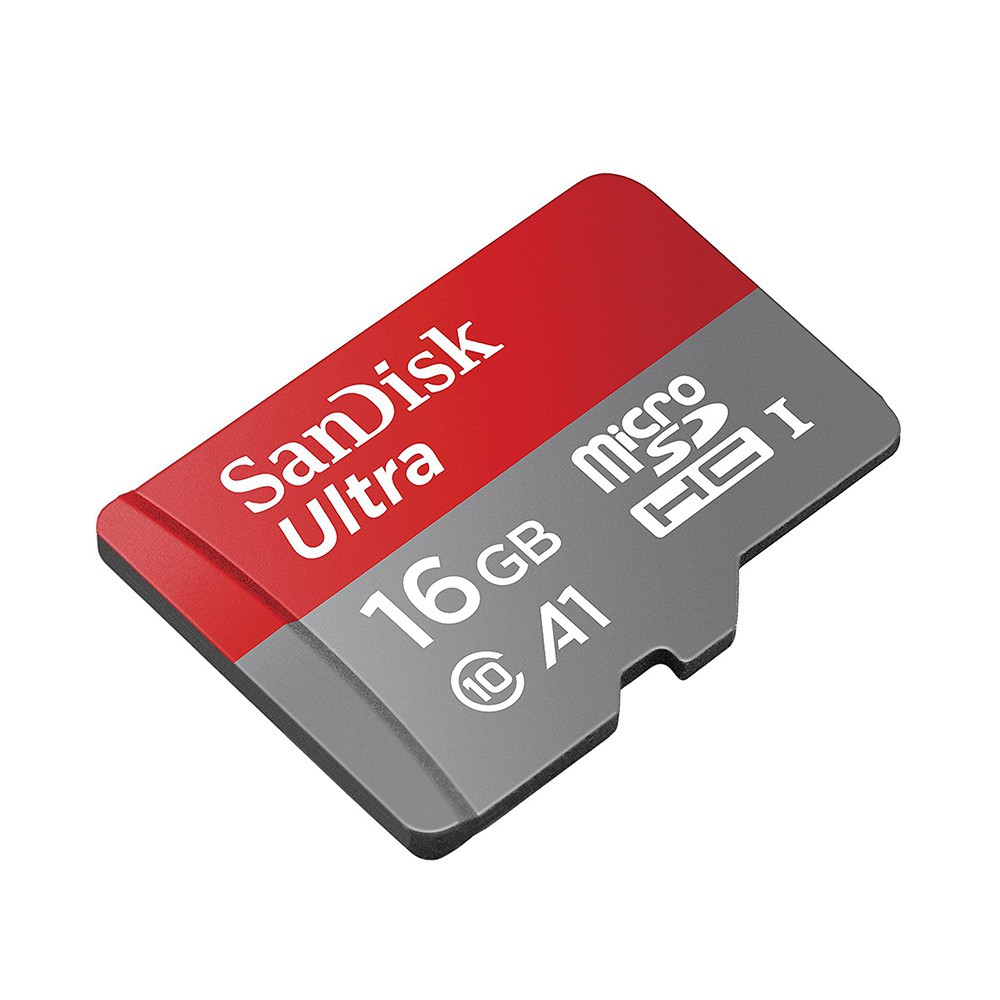 Thẻ nhớ 16Gb microSDHC Ultra A1 98MB/s SanDisk kèm Adapter