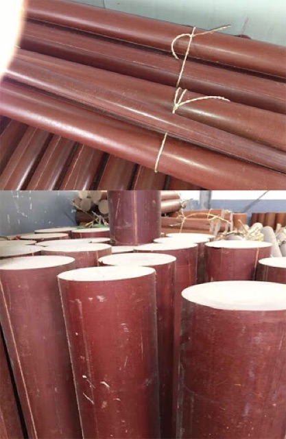 Phíp vải nâu phi 20mm x1000mm