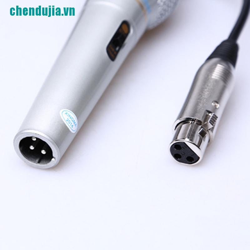 【chendujia】Dynamic Microphone Professional Wired Handheld Karaoke Studio For S