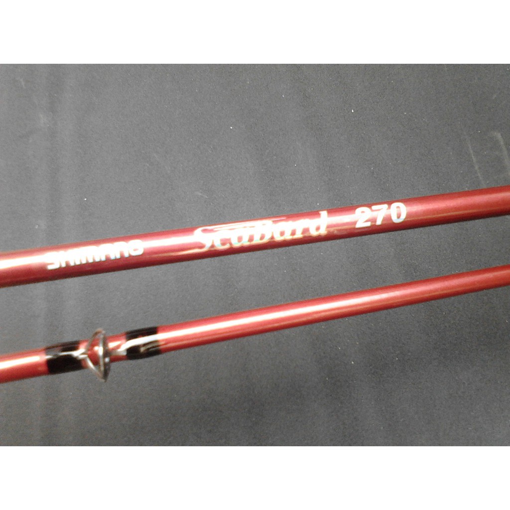 Cần câu cá 2 khúc đặc shimano scabard 2m7