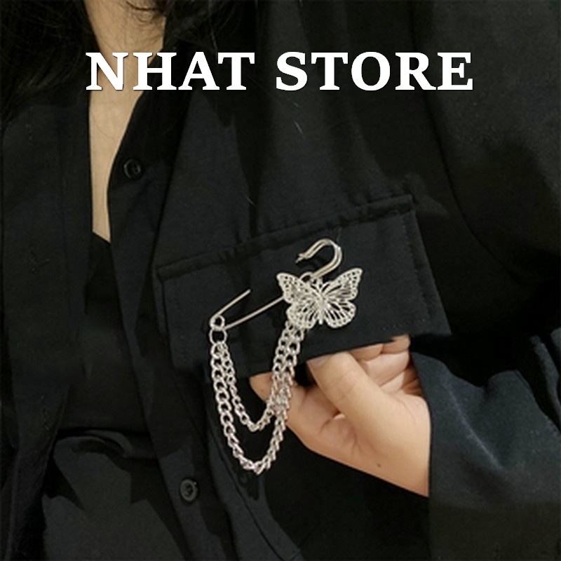 Ghim cài áo hình bướm thới trang độc đáo cho cả nam và nữ