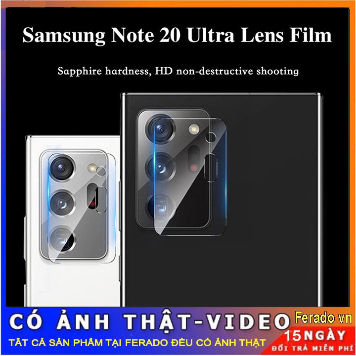 Kính Cường Lực Bảo Vệ Camera cho Samsung Galaxy Note 20 Ultra 10 Lite Plus 9 8
