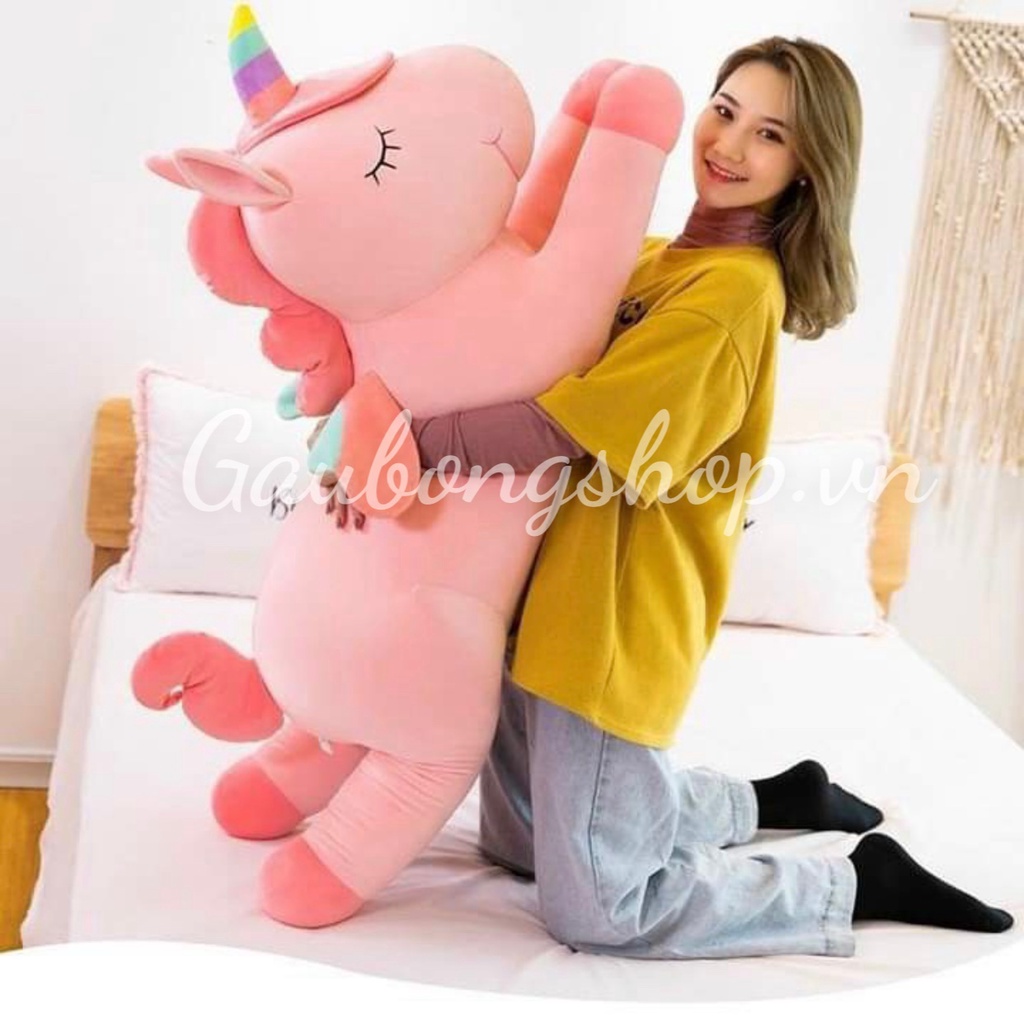 Gấu bông Ngựa Unicorn Pony 1 sừng - kỳ lân đáng yêu siêu cấp hàng loại 1 gaubongshop.vn - M09