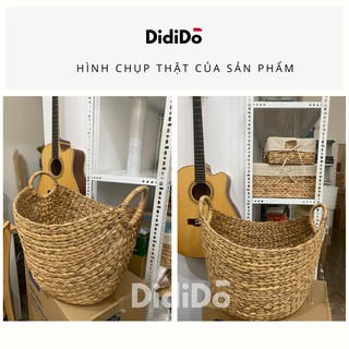 Giỏ đựng đồ lục bình dáng thuyền size XL