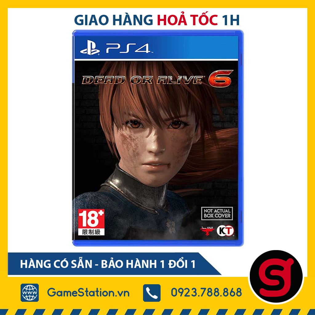 [Mã SKAMCLU9 giảm 10% đơn 100K] [Freeship toàn quốc từ 50k] Đĩa PS4 Mới: Dead Or Alive 6 - hệ EU