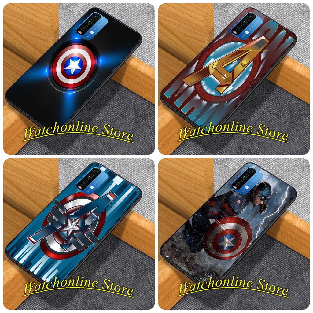 Ốp lưng phủ bóng Xiaomi K20 / K20 pro K30 K30 pro Redmi 6 pro Redmi s2 Mi 6x redmi 5 plus note 4x note 3 pro Avengers