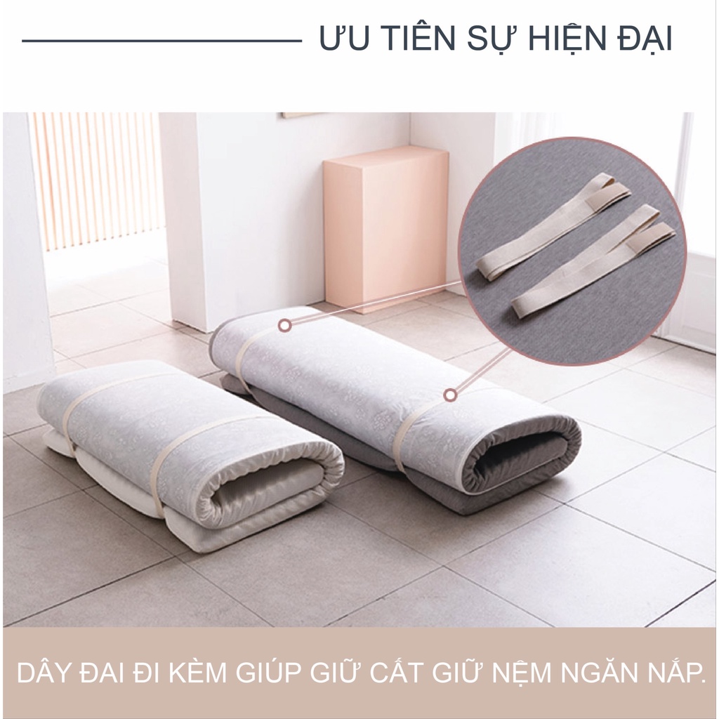 Nệm Tăng Tiện Nghi SAMICK COMFY TOPPER Hàn Quốc - Tấm làm mát và tăng độ êm cho nệm