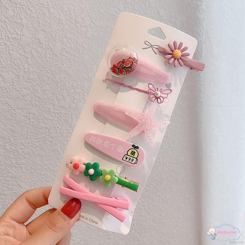 Set 7 Kẹp Tóc Xinh Xắn Dành Cho Bé Gái