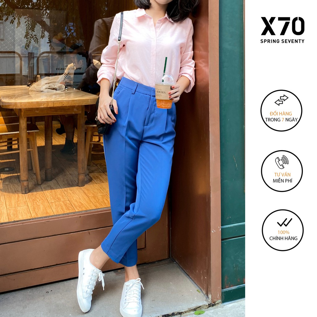 Quần Tây Công Sở Nữ Form Baggy Nhiều Màu Thời Trang X70 - 05370006
