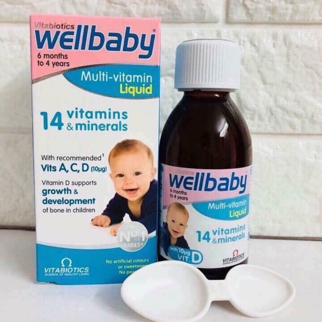 Vitamin wellbaby của Anh (Date T6/2022)