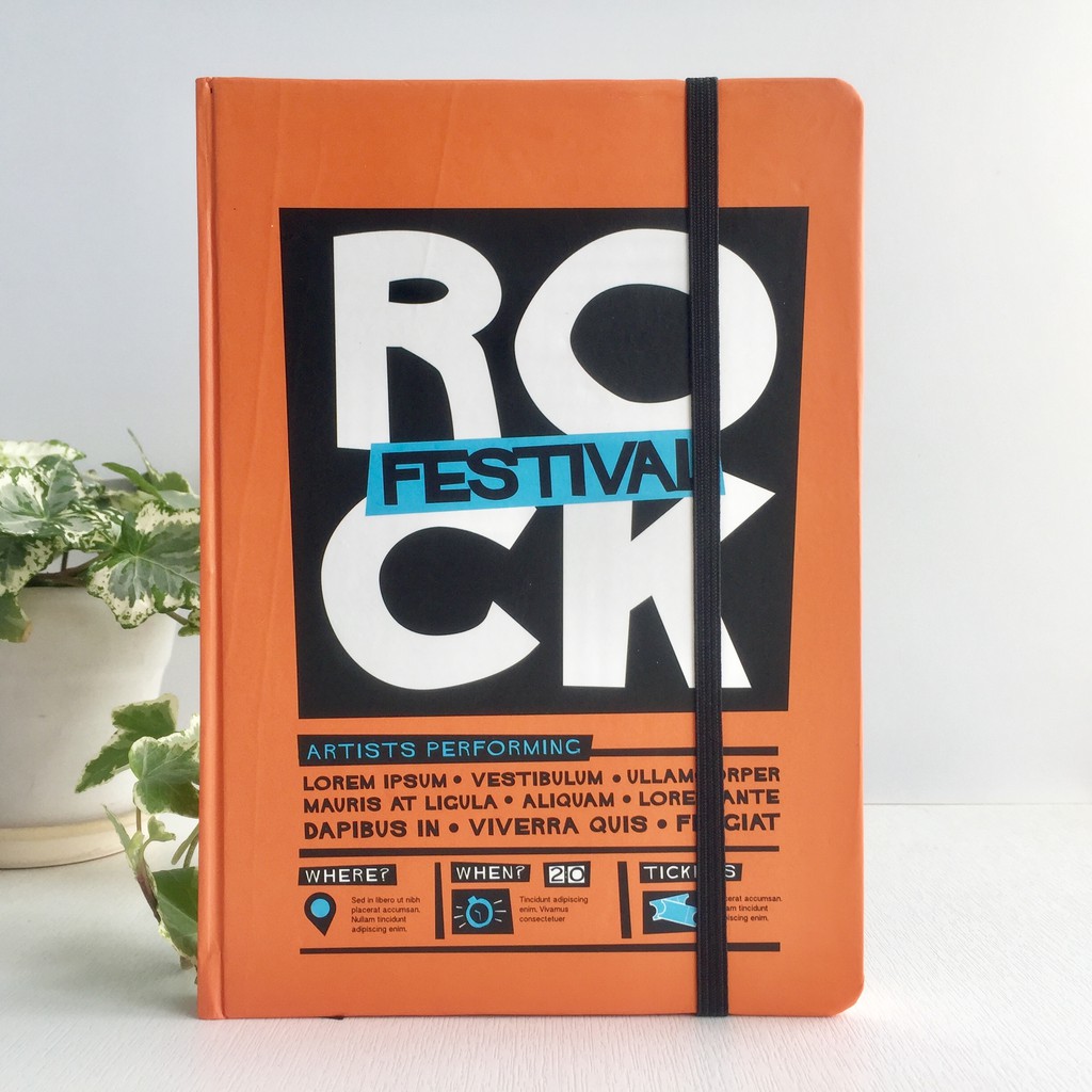 Sổ tay Crabit Typo rock - dotgrid