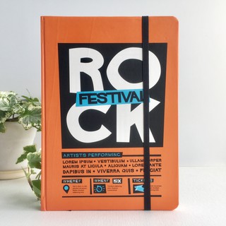 Sổ tay Crabit Typo rock - dotgrid