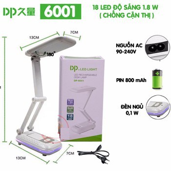 [ BLACKFRIDAY ] ĐÈN BÀN LED SẠC ĐIỆN CHỐNG CẬN THỊ CAO CẤP - Hà Nội