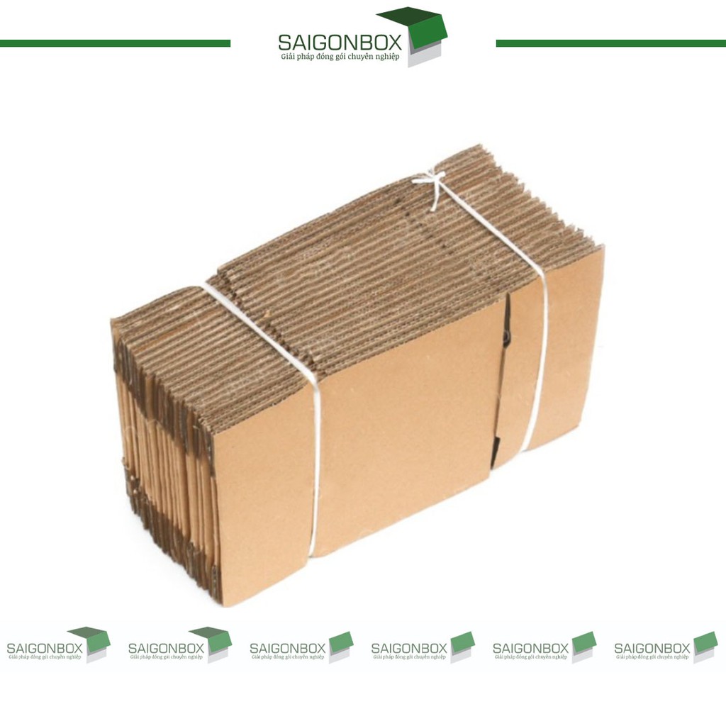 Combo 20 thùng hộp carton size 25x10x10 cm để đóng gói hàng hóa
